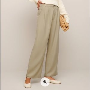 Reformation Mason Cropped Pant